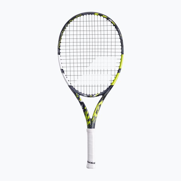 Babolat Детска тенис ракета Babolat Pure Aero Junior 25 сиво-жълта 140468