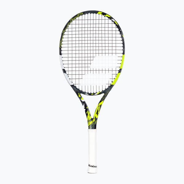 Babolat Детска тенис ракета Babolat Pure Aero Junior 26 сиво-жълта 140465