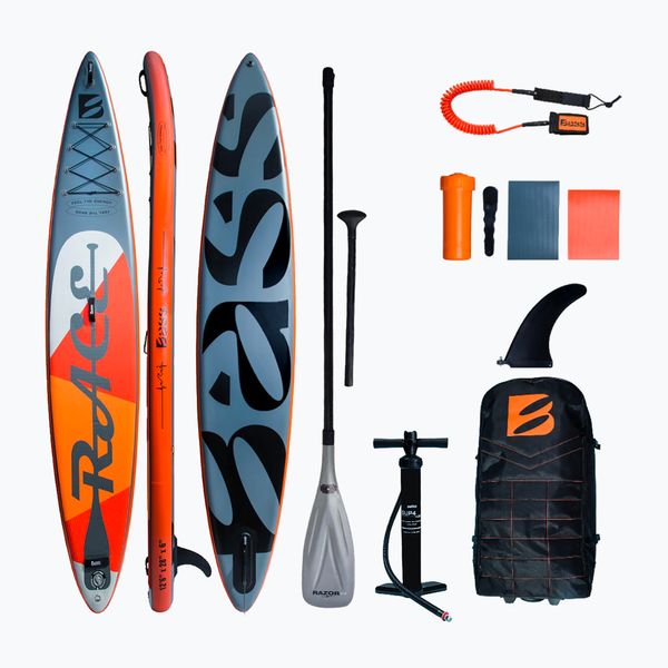 Bass Bass Race Pro 12'6'' SUP дъска оранжева
