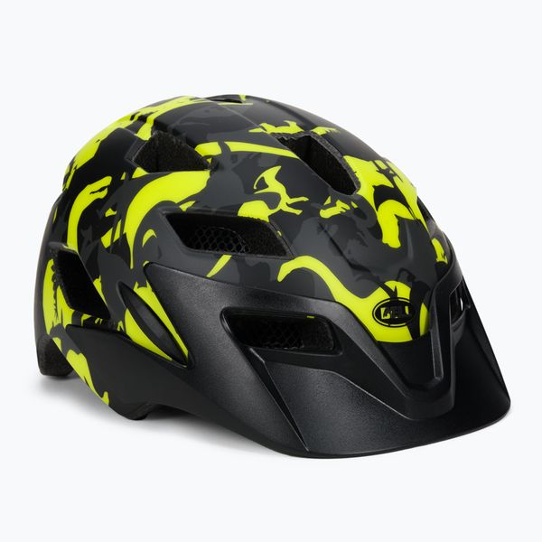 Bell Детска каска за велосипед BELL Sidetrack черна/жълта 7138928