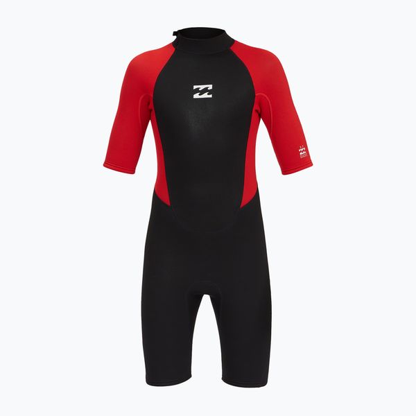 Billabong Billabong 2/2 mm Boys Intruder BZ детска пяна за плуване в черно и червено ABBW500111