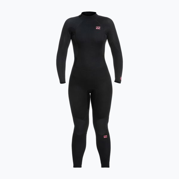 Billabong Дамски плувен потник 4/3 mm Launch BZ на Billabong, черен ABJW100158