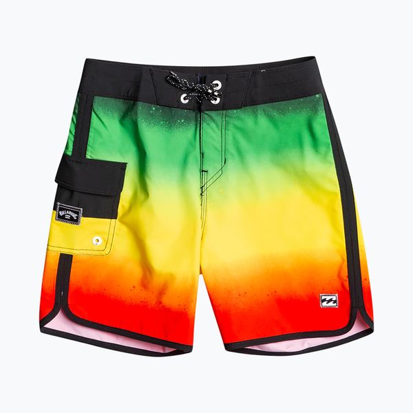 Billabong Детски къси панталони за плуване Billabong 73 Fade Pro B Bdsh colorful C2BS24BIP2-0865