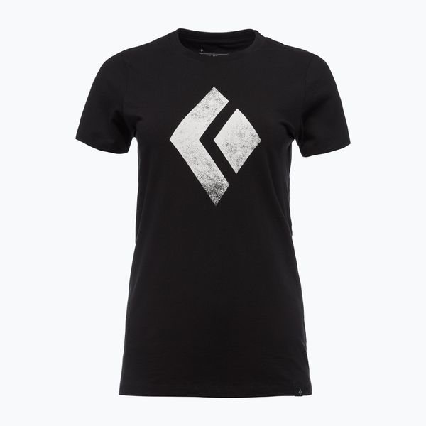Black Diamond Black Diamond Chalked Up дамска тениска за катерене черна AP7300520002