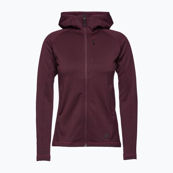 Black Diamond Дамско яке за трекинг Black Diamond Factor Hoody burgundy AP7440806018
