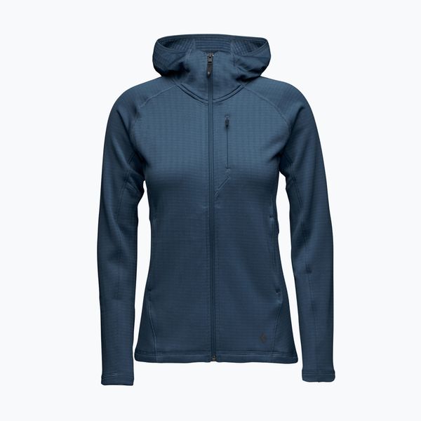 Black Diamond Дамско яке за трекинг Black Diamond Factor Hoody navy blue AP7440804014LRG1