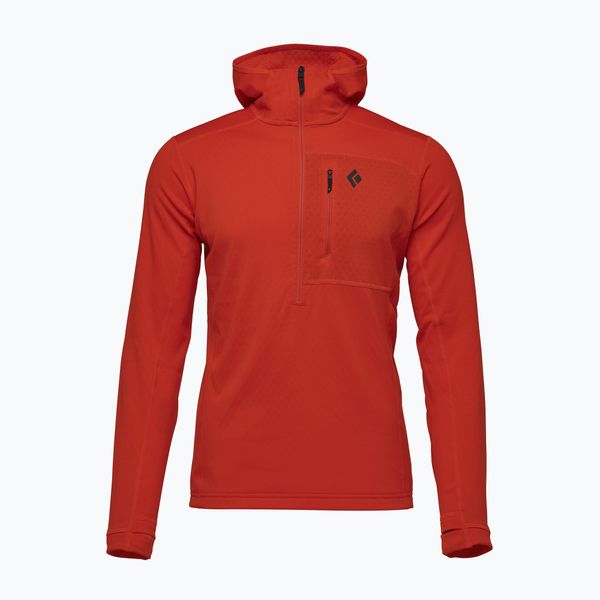 Black Diamond Мъжки суитшърт за трекинг Black Diamond Coefficient Fleece Hoody red AP7440208001