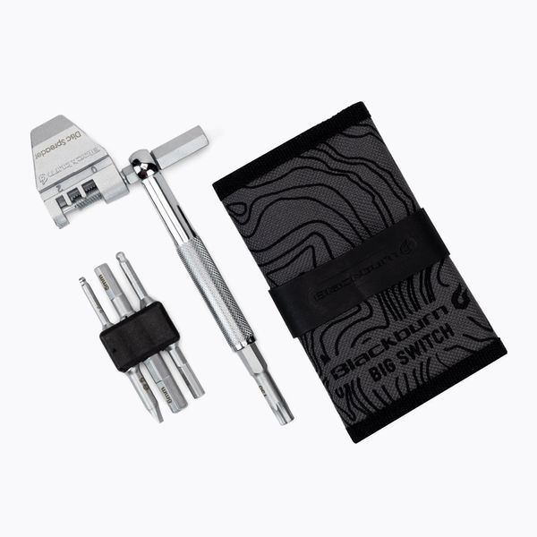 Blackburn Blackburn Big Switch Multi Tool 15-функционален ключ за велосипед сребърен BBN-7097804