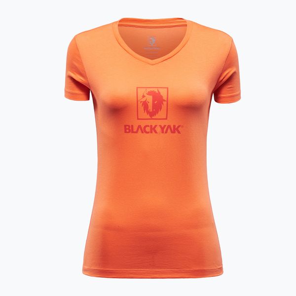 BLACKYAK Дамска тениска за трекинг BLACKYAK Senepol Classic Logo orange 1901087