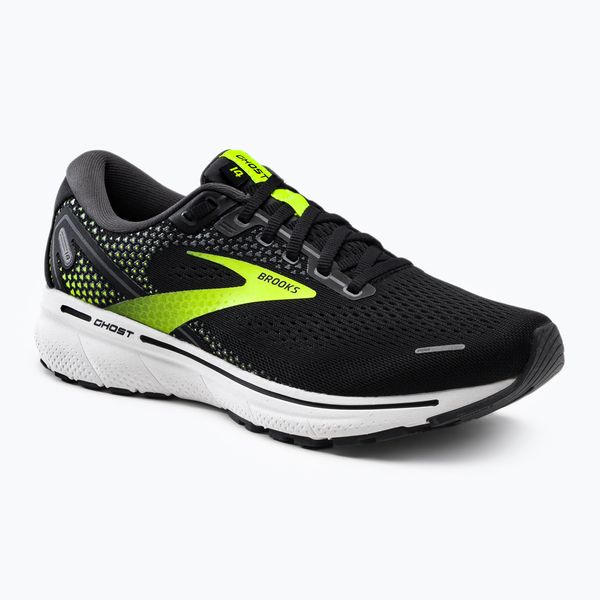 Brooks Мъжки обувки за бягане BROOKS Ghost 14 black-green 1103691D047