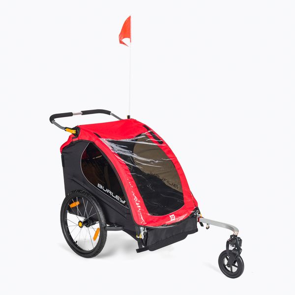 Burley Burley Honey Bee двойно ремарке за велосипед червено BU-949209