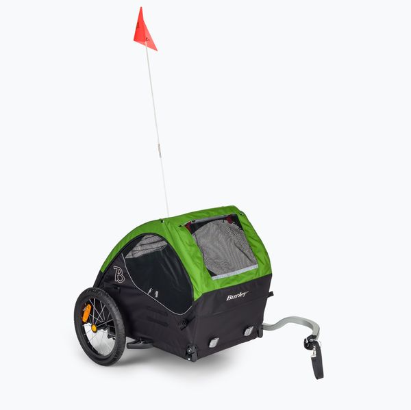 Burley Burley Tail Wagon ремарке за велосипед за кучета зелено BU-947105