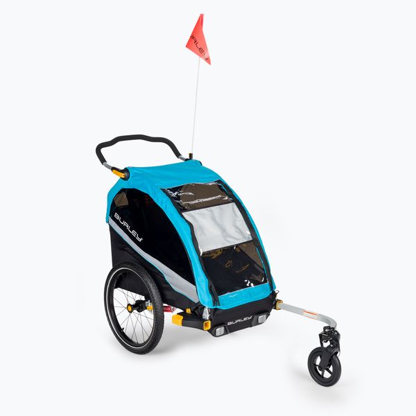 Burley Ремарке за велосипед Burley D'Lite X синьо BU-938102