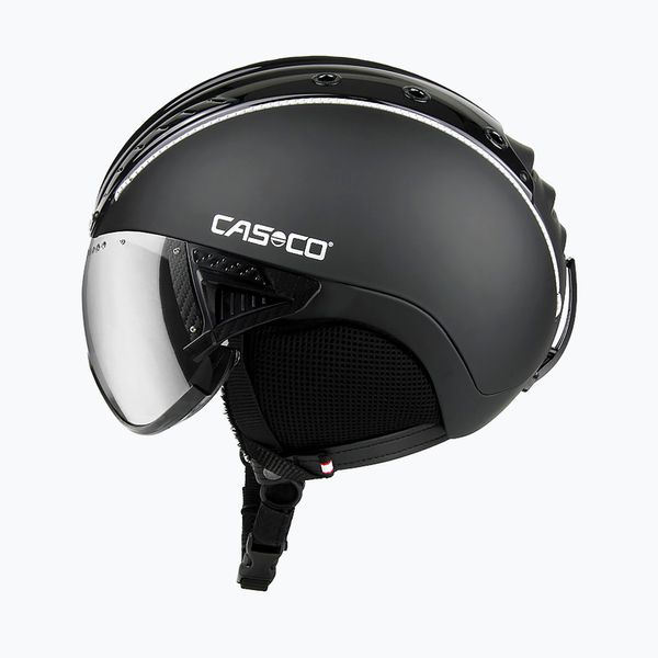 CASCO Ски каска CASCO SP-2 Carbonic Visor black 07.3732