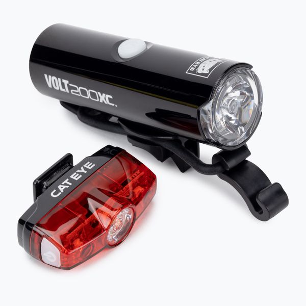 CatEye Cateye Volt200Xc Hl-El060 / Rapid Mini Tl-Ld635 25Lm комплект светлини за велосипед 8900371