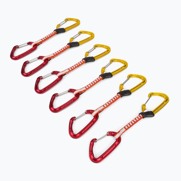 Climbing Technology Climbing Technology Fly-Weight EVO експреси за катерене 6 бр. червено/жълто