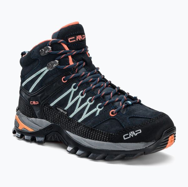 CMP Дамски ботуши за трекинг CMP Rigel Mid black and navy blue 3Q12946