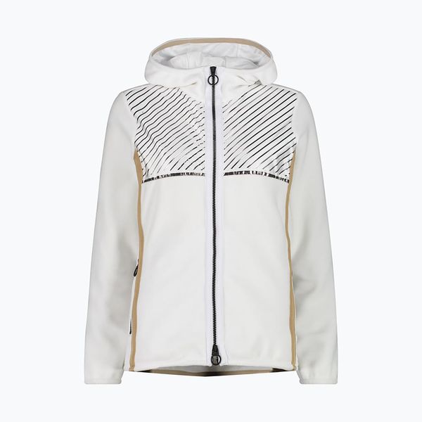 CMP Дамски суитшърт CMP Fix Hood Fleece White 32H0386/A001