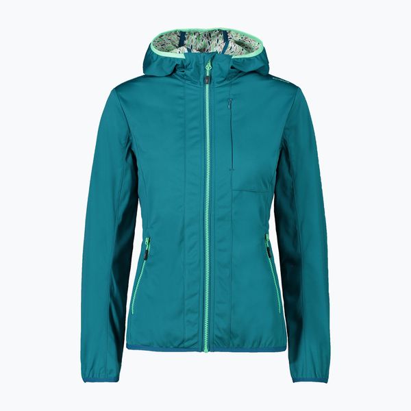 CMP Дамско софтшел яке CMP зелено 31A5276