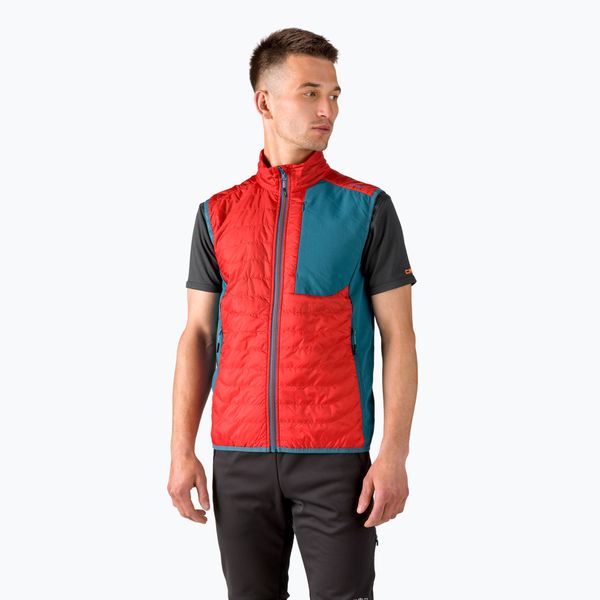 CMP Мъжка хибридна жилетка CMP червена 32Z6497/C812