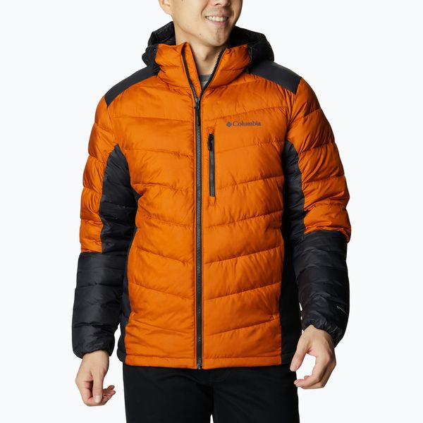 Columbia Columbia Labyrinth Loop Hooded мъжко пухено яке оранжево 1957343