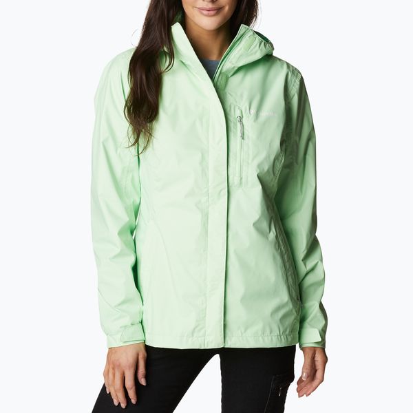 Columbia Columbia Pouring Adventure II дамско дъждобранно яке зелено 1760071372