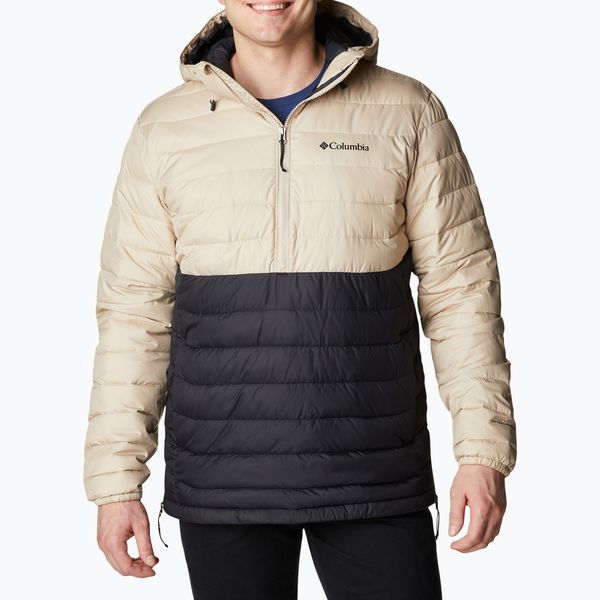 Columbia Columbia Powder Lite Anorak мъжко пухено яке в бежово и черно 1957391