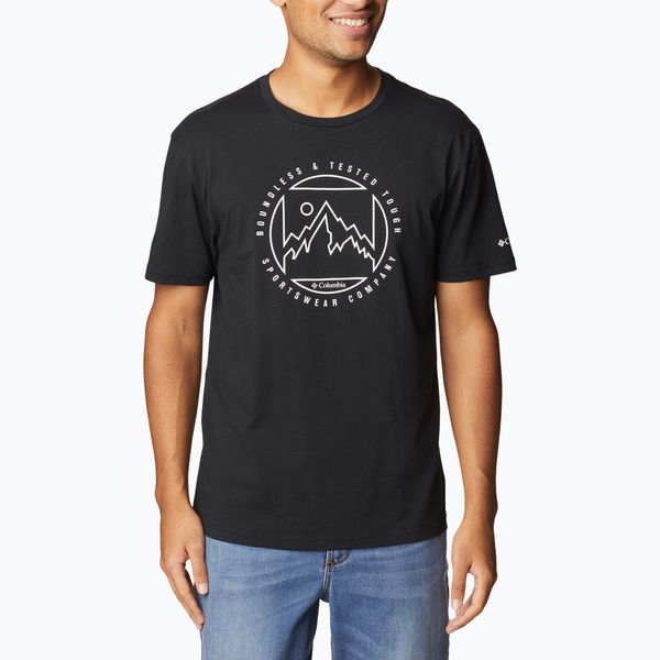 Columbia Columbia Rapid Ridge Graphic мъжка риза за трекинг тъмносиня 1888813470