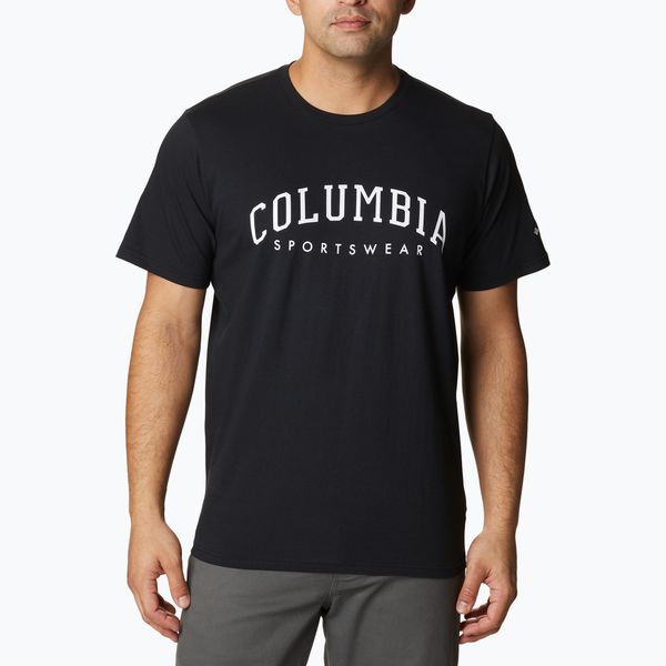 Columbia Columbia Rockaway River Graphic мъжка тениска за трекинг black 2022181