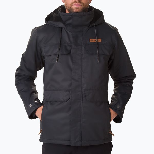Columbia Columbia South Canyon Подплатено мъжко пухено яке черно 1798882