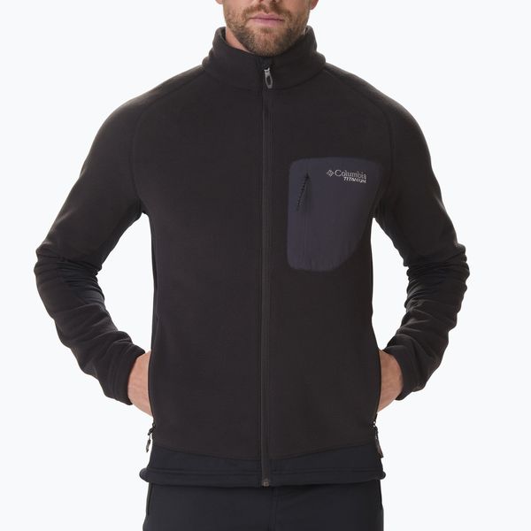 Columbia Columbia Titan Pass 2.0 II мъжки поларен суитшърт черен 1866422