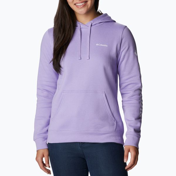 Columbia Columbia Trek Graphic Hooded Purple Суитшърт за трекинг за жени 1959881
