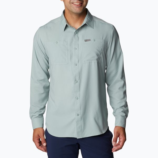 Columbia Columbia Utilizer Woven LS мъжка риза за трекинг синя 1993325