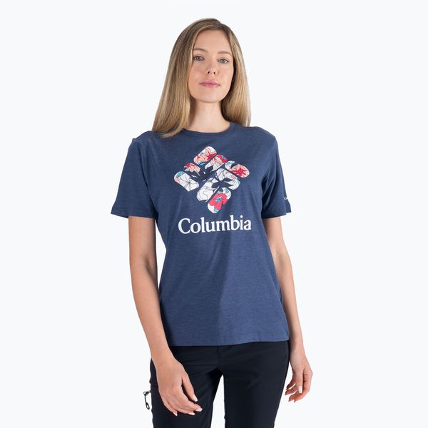 Columbia Дамска риза за трекинг Columbia Bluebird Day Relaxed navy blue 1934002