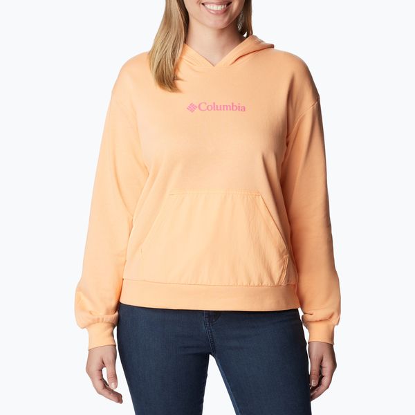 Columbia Дамски потник Columbia Logo III French Terry trekking sweatshirt orange 2032871812