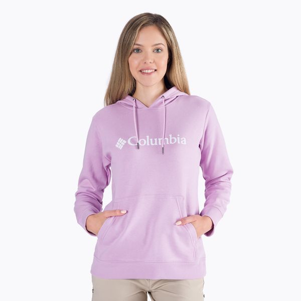 Columbia Дамски суитшърт за трекинг Columbia Logo purple 1895751