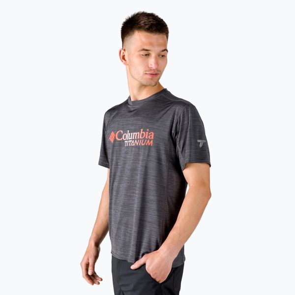 Columbia Мъжка тениска за трекинг Columbia Titan Pass Graphic Tee black 1991471