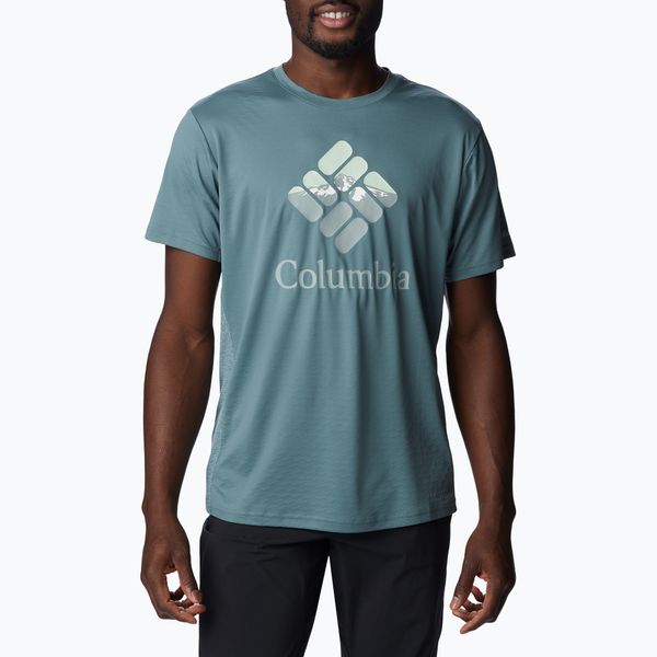 Columbia Мъжка тениска за трекинг Columbia Zero Ice Cirro-Cool Graphic grey 1990463