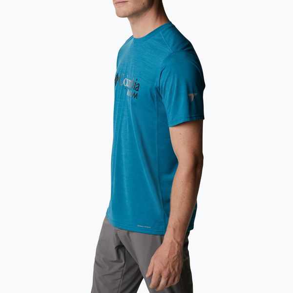 Columbia Мъжка тениска за трекинг Titan Pass Graphic Tee blue 1991471