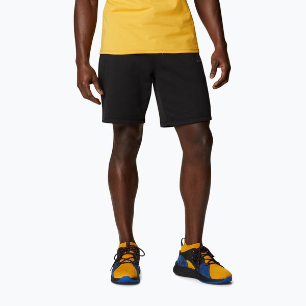 Columbia Мъжки къси панталони за трекинг Columbia Logo Fleece black 1884601010