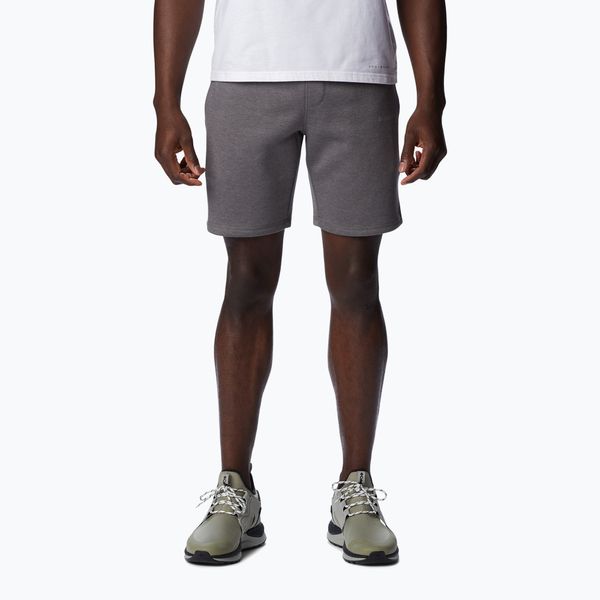 Columbia Мъжки къси панталони за трекинг Columbia Logo Fleece сиви 1884601023