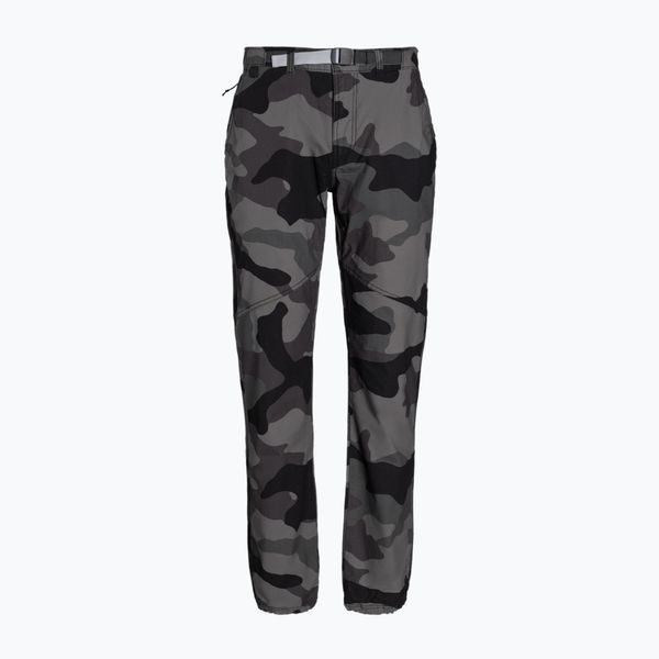 Columbia Мъжки панталони за трекинг Columbia Wallowa Belted 012 grey-black 1955361