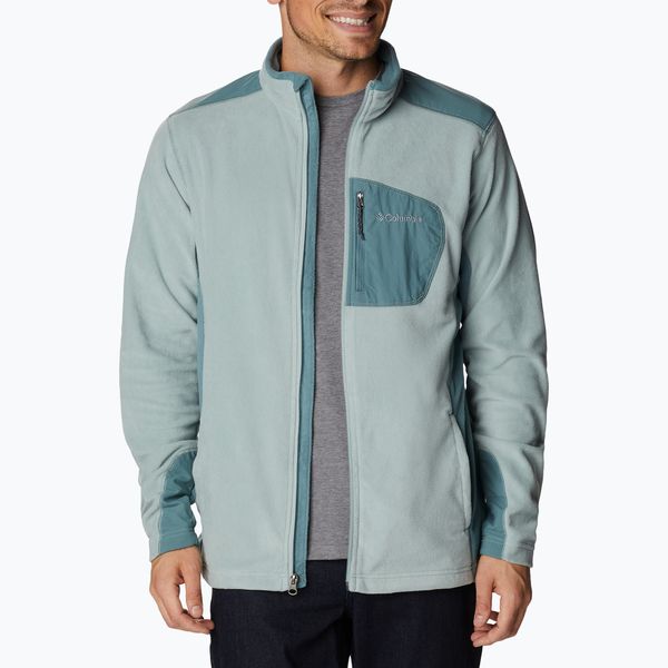 Columbia Мъжки потник Klamath Range Full Zip trekking sweatshirt green 2013604