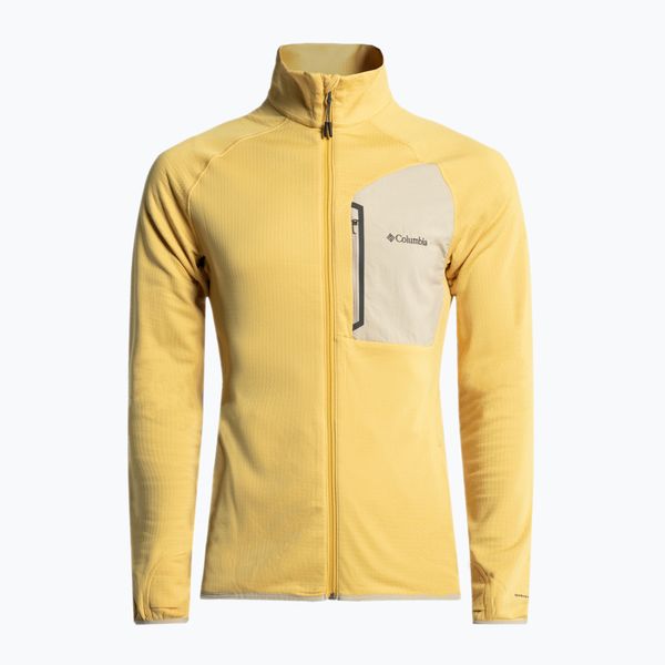 Columbia Мъжки потник за трекинг Triple Canyon Full Zip на Columbia, жълт 2031311