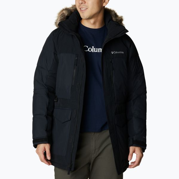 Columbia Мъжко пухено яке Marquam Peak Fusion Parka на Columbia черно 1957493