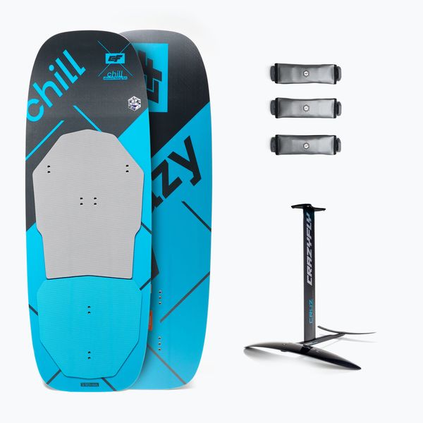 CrazyFly Дъска за кайтсърф + хидрофолио CrazyFly Chill Cruz 1000 blue T011-0010