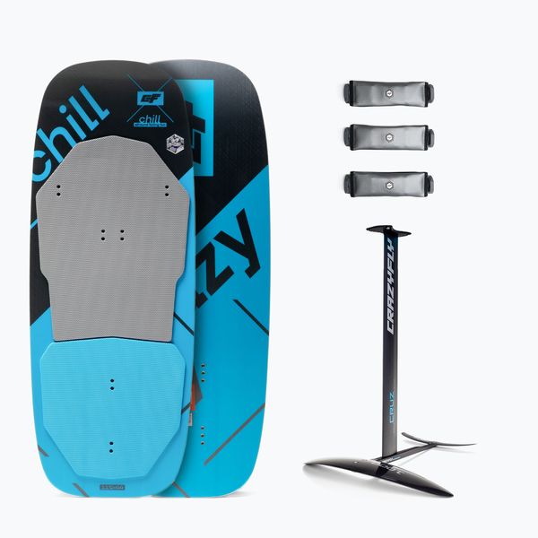 CrazyFly Дъска за кайтсърф + хидрофолио CrazyFly Chill Cruz 1000 blue T011-0011