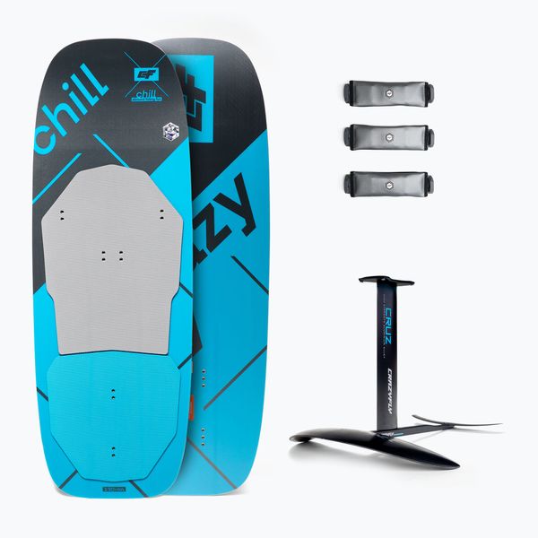 CrazyFly Дъска за кайтсърф + хидрофолио CrazyFly Chill Cruz 1200 blue T011-0012