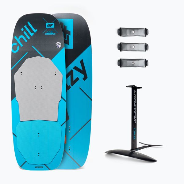 CrazyFly Дъска за кайтсърф + хидрофолио CrazyFly Chill Cruz 1200 blue T011-0013