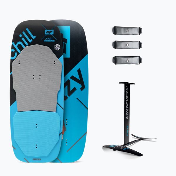 CrazyFly Дъска за кайтсърф + хидрофолио CrazyFly Chill Cruz 690 blue T011-0005